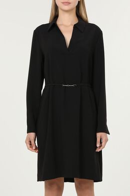 Calvin Klein: Платье с воротником 