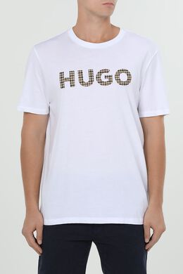 HUGO: Хлопковая футболка 