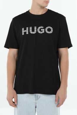 HUGO: Хлопковая футболка 