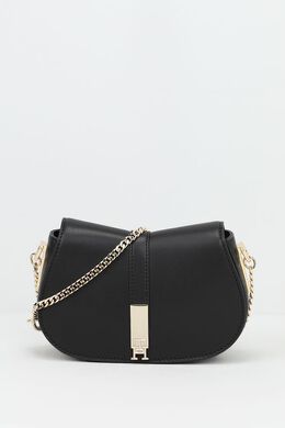 Tommy Hilfiger: Чёрная сумка  TH
