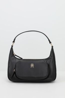 Tommy Hilfiger: Чёрная сумка  Soft