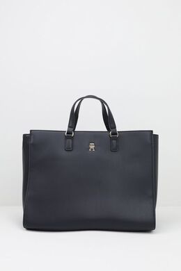 Tommy Hilfiger: Синяя сумка  TH
