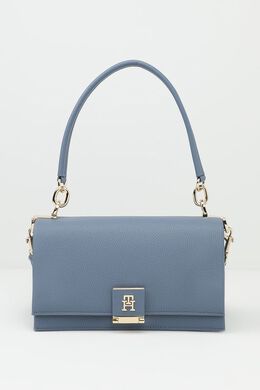 Tommy Hilfiger: Голубая сумка  TH
