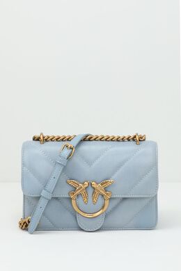 Pinko: Голубая сумка  Love