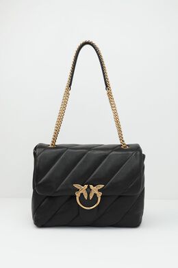 Pinko: Чёрная сумка  Love Puff