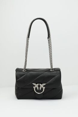 Pinko: Чёрная сумка  Love Puff