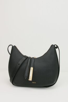 Furla: Чёрная сумка 