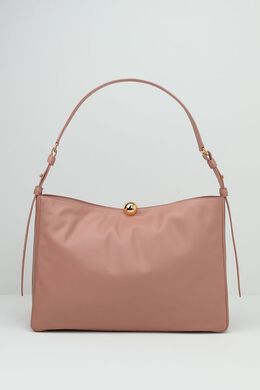 Furla: Бежевая сумка 