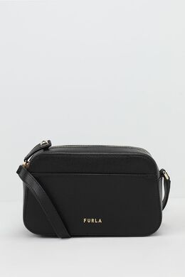 Furla: Чёрная сумка 