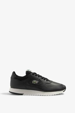 Lacoste: Чёрные кроссовки 
