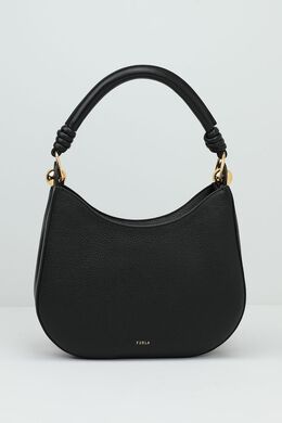 Furla: Чёрная сумка 