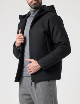 EA7 EMPORIO ARMANI: Чорні куртки 