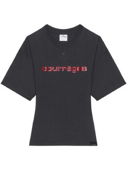Courrèges: Футболка с коротким рукавом 