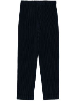 Homme Plissé Issey Miyake: Голубые брюки 