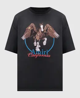 AMIRI: Чёрная футболка 