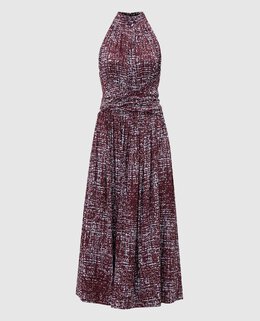 PROENZA SCHOULER: Бордовое платье 