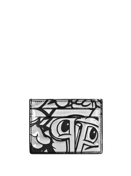 Philipp Plein: Серебристый картхолдер  Smile