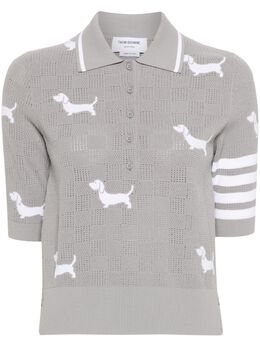 Thom Browne: Трикотажное поло  Hector