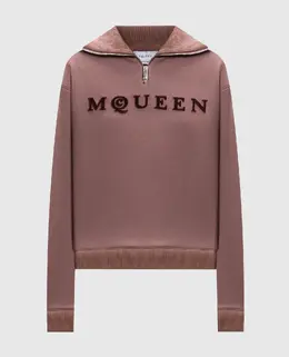 Alexander McQueen: Коричневый свитер 