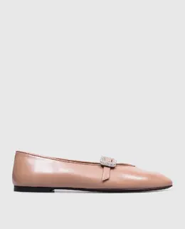 Giuseppe Zanotti: Бежевые балетки 