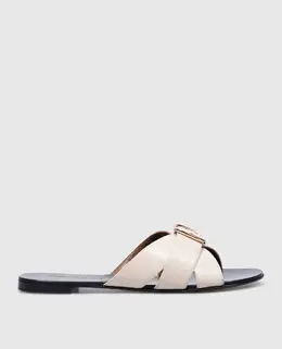 Giuseppe Zanotti: Бежевые шлёпанцы 