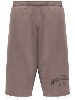 MM6 Maison Margiela: Коричневые шорты 