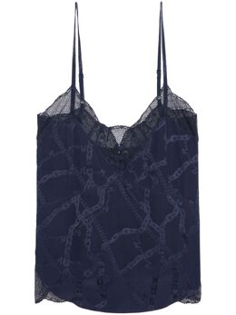 Zadig&Voltaire: Голубой топ 