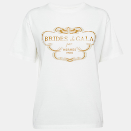 Hermes: Белая футболка 