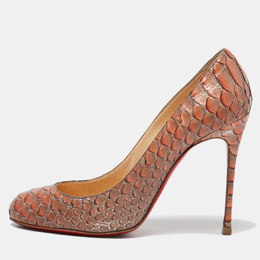 Christian Louboutin: Двухцветные туфли 