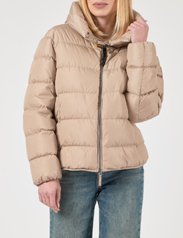 PARAJUMPERS: Бежевый пуховик 