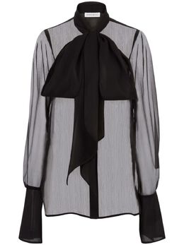Nina Ricci: Прозрачная рубашка 