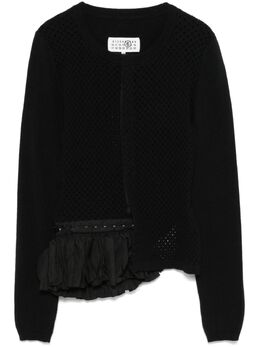 MM6 Maison Margiela: Трикотажный кардиган 