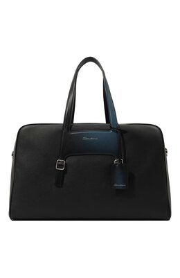 Santoni: Тёмная дорожная сумка 