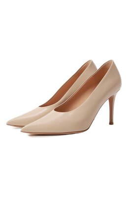 Gianvito Rossi: Бежевые туфли  Gianvito 85