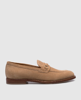 Brunello Cucinelli: Бежевые туфли 