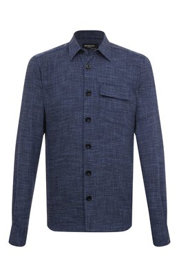 Kiton: Рубашка из шерсти 