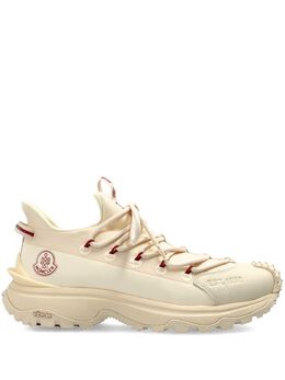 Moncler: Светлые кроссовки 