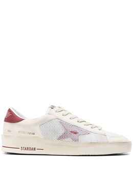 Golden Goose: Белые кроссовки  Stardan