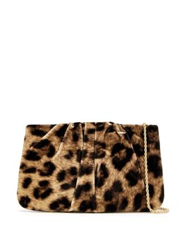 Loeffler Randall: Бежевый клатч 