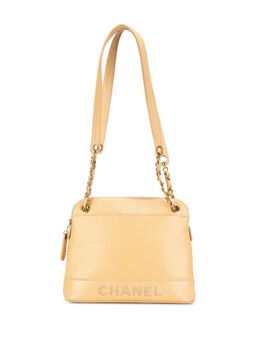 CHANEL Pre-Owned: Жёлтая сумка 
