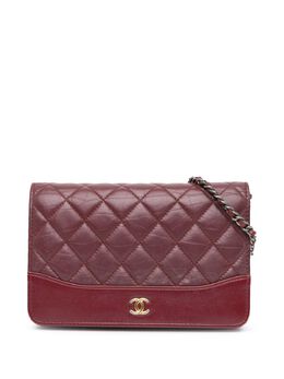 CHANEL Pre-Owned: Красный кошелёк 