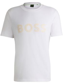 BOSS: Футболка с принтом 