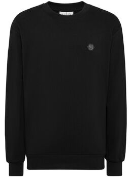 Philipp Plein: Чёрный свитшот  Gothic Plein