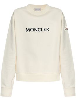 Moncler: Хлопковый свитшот 