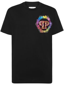 Philipp Plein: Футболка с принтом 