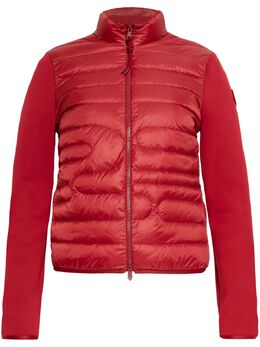 Moncler: Красный кардиган 