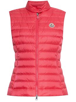 Moncler: Красный жилет  Liane