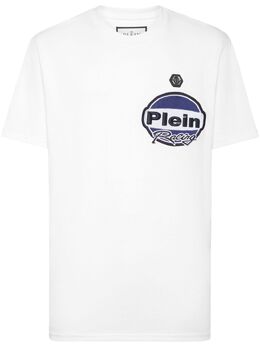Philipp Plein: Белая футболка 
