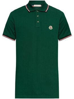 Moncler: Хлопковое поло 