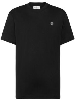 Philipp Plein: Чёрная футболка  Skull